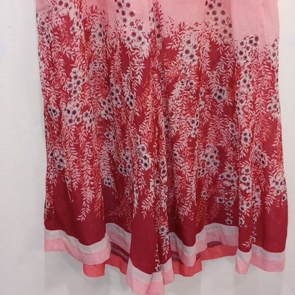 Free People Off The Grid Lightweight Floral Print Culottes Palazzo Pants Size M - Picture 7 of 13